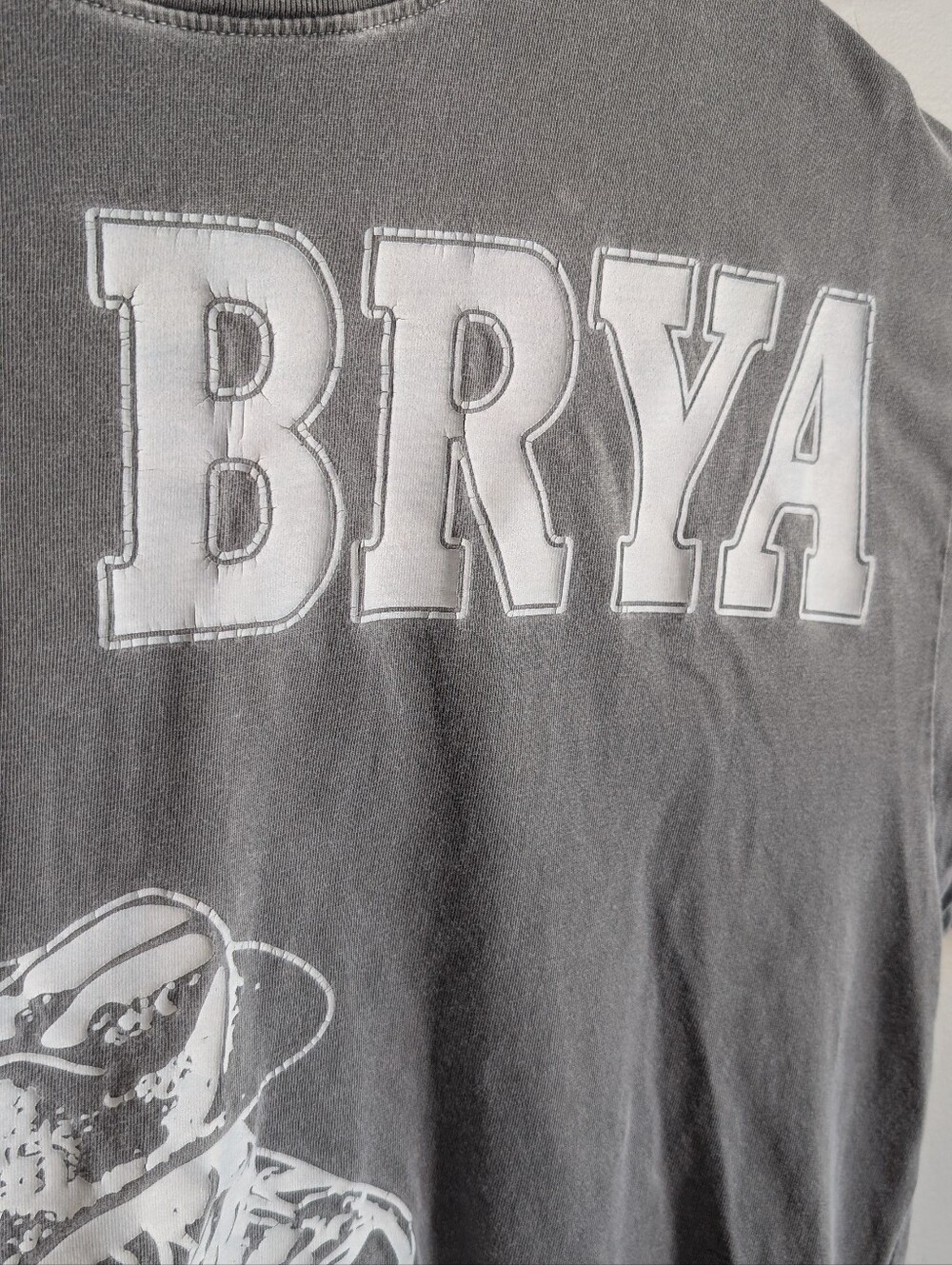 Zach Bryan T Shirt, Grey Size Large - Picture 5 of 11